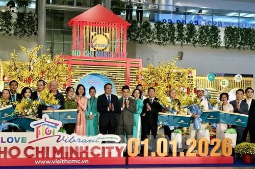 Những vị khách đầu tiên đánh thức mùa du lịch TP. Hồ Chí Minh 2026
