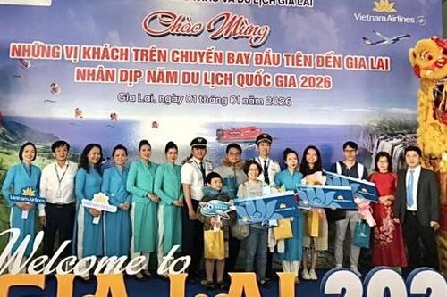 Gia Lai đón những vị khách đầu tiên mở màn Năm Du lịch Quốc gia 2026