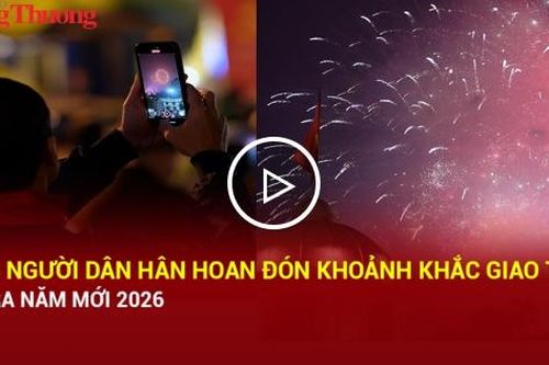 'Biển' người hân hoan đón khoảnh khắc giao thừa, mở ra năm mới 2026