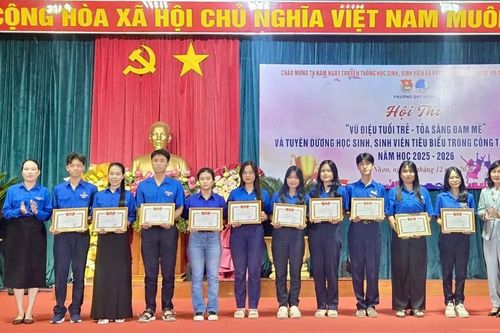 Đoàn phường Quy Nhơn sôi nổi kỷ niệm 76 năm Ngày truyền thống học sinh, sinh viên Việt Nam