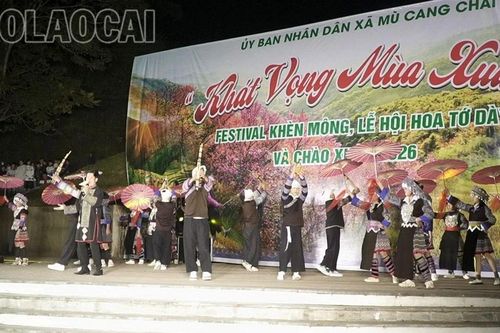 Xã Mù Cang Chải tổ chức chương trình văn nghệ Chào xuân 2026