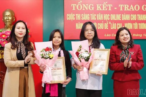 22 tác phẩm đoạt giải cuộc thi văn học online 'Lào Cai - Vươn tới tương lai'