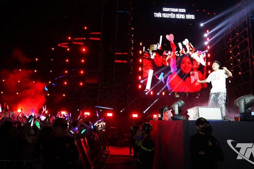 Thông điệp đoàn kết, khát vọng phát triển tại Countdown Thái Nguyên 2026