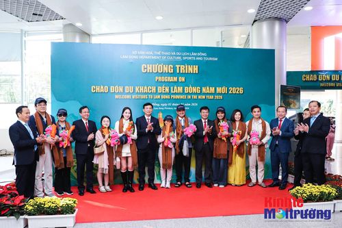 Lâm Đồng: Sân bay Liên Khương đón 250 hành khách đầu tiên trong năm mới 2026