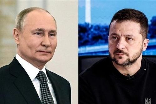 Thông điệp năm mới 'ngược chiều' của Tổng thống Nga và Tổng thống Ukraine