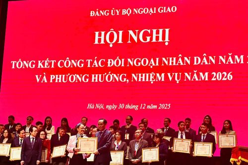 Dấu ấn đối ngoại nhân dân: Hội Bảo vệ quyền trẻ em Việt Nam được Bộ Ngoại giao vinh danh