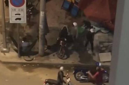 Công an mời làm việc nhóm người rượt đuổi nhau, ném chai bia gây náo loạn