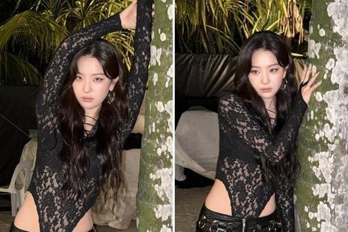 Hình ảnh táo bạo hiếm thấy của nữ ca sĩ Hàn