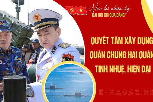 Quyết tâm xây dựng Quân chủng Hải quân tinh nhuệ, hiện đại