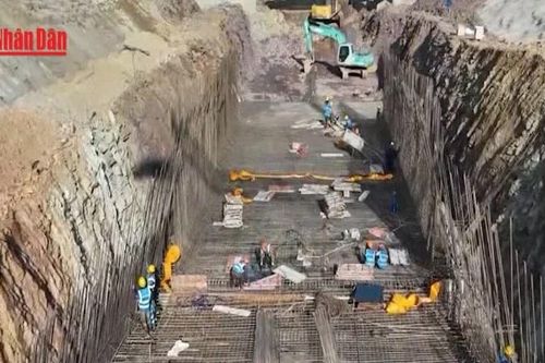 Hà Tĩnh thi công xuyên kỳ nghỉ lễ tại dự án hồ Kẻ Gỗ