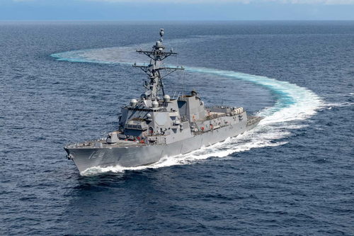 Quân sự thế giới hôm nay (2-1): Hải quân Mỹ tiếp nhận tàu khu trục USS Ted Stevens
