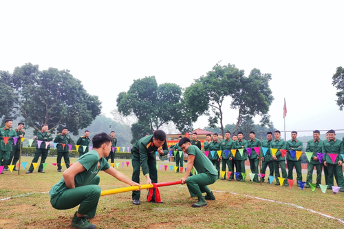 Sôi nổi các hoạt động vui chơi của bộ đội tại Sư đoàn 316