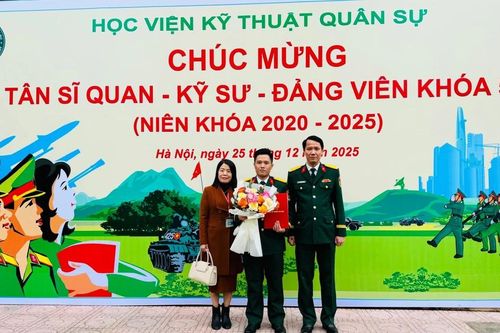 'Bệ phóng' của hai học viên quân sự