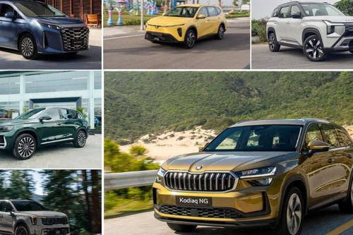 Loạt xe gầm cao 7 chỗ đã trình làng thị trường Việt Nam trong năm 2025