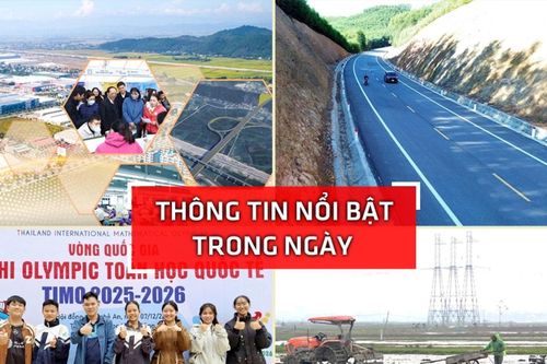 Nghệ An: Thông tin nổi bật ngày 2/1
