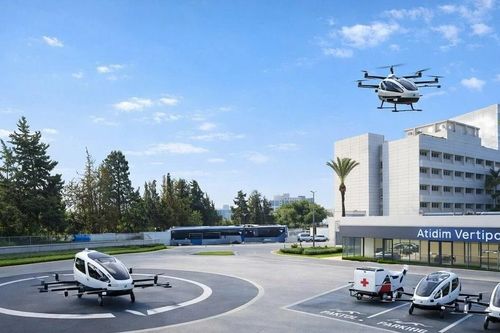 Israel xây dựng bãi đáp đầu tiên cho phương tiện bay
