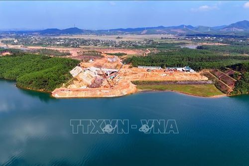 Hà Tĩnh: Thi công xuyên kỳ nghỉ lễ tại dự án hồ Kẻ Gỗ