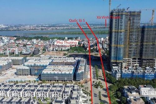 Hà Nội: Cận cảnh khu vực xây hầm qua sông Hồng gần 22.000 tỷ đồng