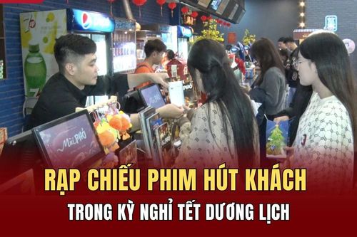 Rạp chiếu phim hút khách trong kỳ nghỉ Tết Dương lịch