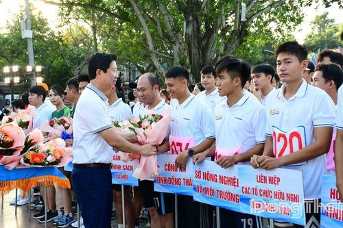 Công an tỉnh bảo vệ tuyệt đối an toàn Giải Việt dã Ấp Bắc lần thứ 41