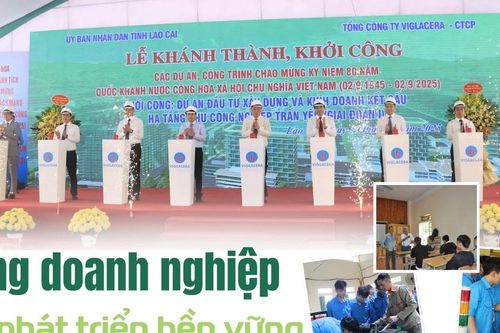 Cùng doanh nghiệp phát triển bền vững