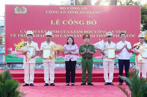 Thành lập Trạm Cảnh sát giao thông Phú Quốc