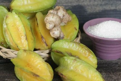 Khế ngâm đường phèn trị bệnh gì?