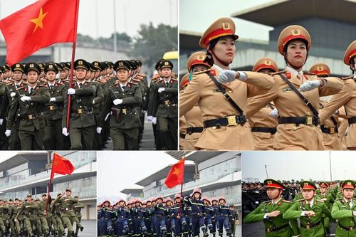 Công an Thủ đô vượt giá rét, xuyên Tết luyện quân sẵn sàng cho Lễ xuất quân bảo vệ Đại hội Đảng