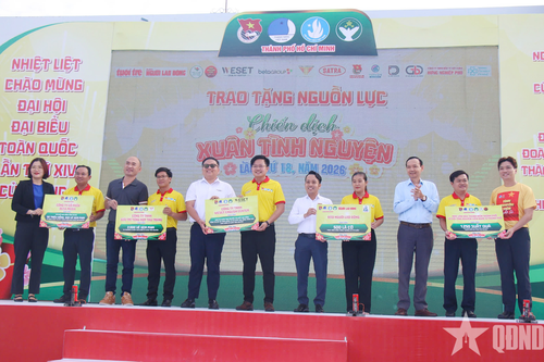 TP Hồ Chí Minh ra quân Xuân tình nguyện '5 kết nối' sôi nổi, ý nghĩa