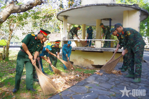 Tuổi trẻ lực lượng vũ trang TP Hồ Chí Minh ra quân 'Ngày thứ Bảy tình nguyện'