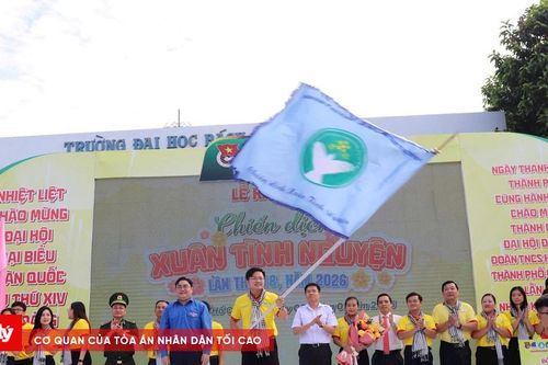 Tuổi trẻ TP.HCM ra quân chiến dịch Xuân tình nguyện 2026