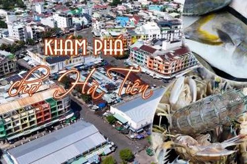 Khám phá chợ Hà Tiên