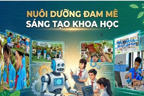 Nuôi dưỡng đam mê sáng tạo khoa học
