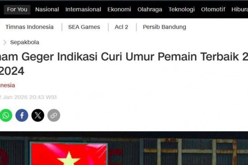 Báo Indonesia xoáy sâu vụ nghi vấn gian lận tuổi tại giải U19 Việt Nam