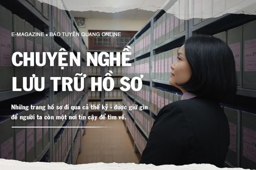 Chuyện nghề lưu trữ hồ sơ