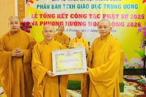 Phân ban Từ thiện xã hội Giáo dục T.Ư thực hiện hoạt động an sinh xã hội, từ thiện trị giá trên 19 tỷ đồng