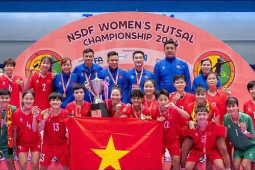 Futsal nữ Việt Nam lọt top đề cử hay nhất thế giới