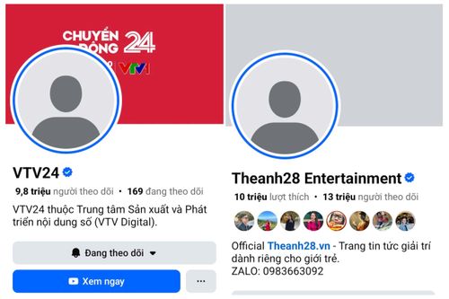 Lo ngại bị hack, nhiều fanpage và trang cá nhân Facebook đồng loạt gỡ avatar