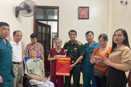 Ban Chỉ huy Phòng thủ khu vực 3 - Hồng Hà làm tốt công tác dân vận