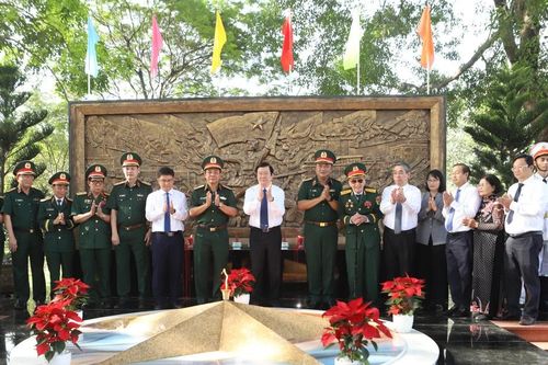 Xúc động buổi khánh thành công trình tưởng niệm tri ân cán bộ, chiến sĩ Biệt động Sài Gòn