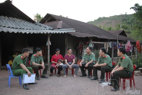 Gần dân, vì dân - sức mạnh giữ bình yên