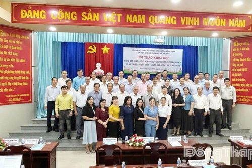 Nâng cao vai trò, vị thế và uy tín từ thực tiễn