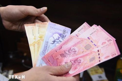 Syria bắt đầu lưu hành tiền giấy mới từ ngày 3-1-2026