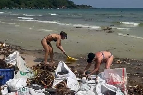 Phú Quốc: Bãi Khem và bãi Sao ngập rác, khách quốc tế thất vọng dịp đầu năm