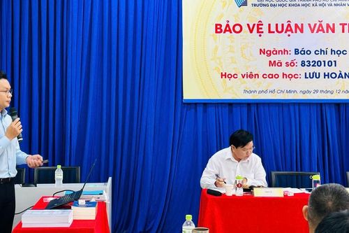 Học viên cao học bảo vệ thành công luận văn thạc sĩ với đề tài nghiên cứu về Giác Ngộ online