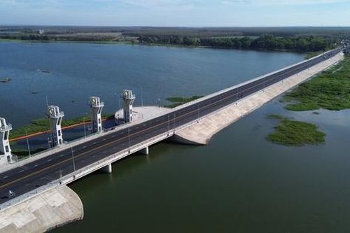 Diện mạo mới hồ thủy lợi gần núi Bà Đen ở Tây Ninh