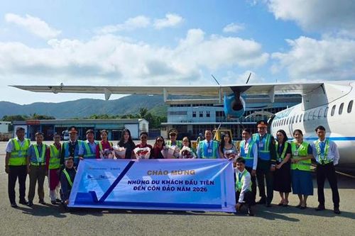 Triển khai lực lượng an ninh hàng không theo mô hình tổ chức mới tại Cảng hàng không Côn Đảo