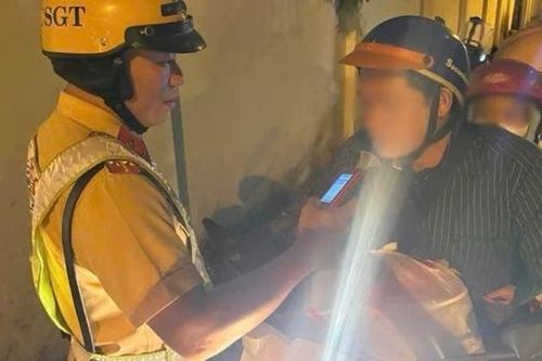 Vẫn còn nhiều trường hợp vi phạm nồng độ cồn trong dịp Tết dương lịch 2026