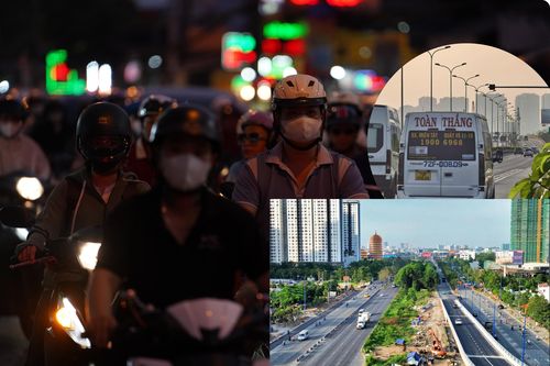 Tình trạng giao thông trái ngược ở các cửa ngõ TP.HCM sau Tết Dương lịch 2026