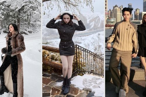 'Soi' thời trang của sao Việt du lịch năm mới: Áo lông, áo phao vẫn là 'chân ái'